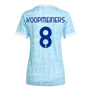 Juventus Teun Koopmeiners #8 Gostujuci Dres za Ženska 2025-26 Kratak Rukavima